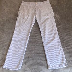 Vineyard Vines Men's Light Blue Striped Pants
